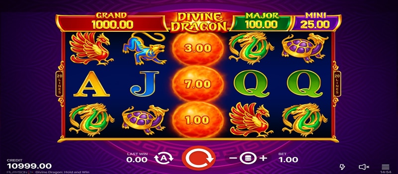 jackpot divine dragon
